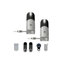 KIT CONNECTÉ BATTANT 2,3M 24V ARME CDE 14A 1X ECLIPSE 1X FT33 2X SUB44WR 1X KUBE