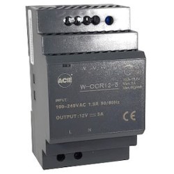 ALIMENTATION RAIL-DIN 5A 12VCC