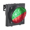 Feu Apollo plast twin color LED rouges/vertes 24V corps plastique