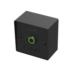 Bouton poussoir noir INOX...