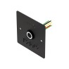 Bouton poussoir noir INOX 19 mm vert/blanc NO+NC + PBP19_B-N