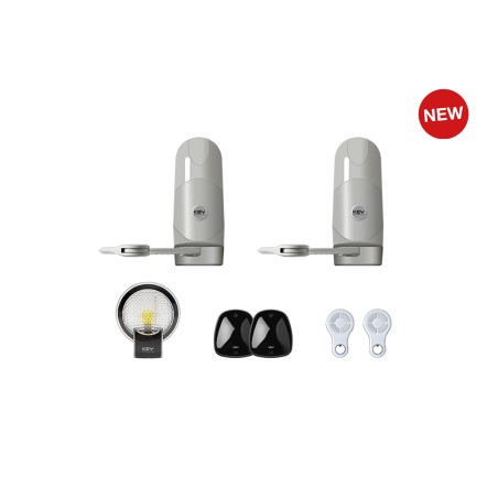 KIT BATTANTS 2.3 M 24 V ARMOIRE DE CDE CT20324 : 1X LUMY, 1X FT33, 2X SUB44WR