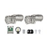 KIT ENTERRÉ BATTANT 3,5 M, 230V ARMOIRE DE CMDE CT202 1X LUMY 1X FT33 2X SUB44WR