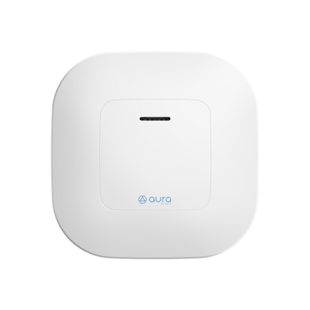 Borne de diffusion Auracast blanche pour équipement de salles