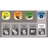 Mesureur de champs TNT+SAT - H265 - Tactile - écran 5" - Smiley