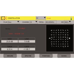 Mesureur de champs TNT+SAT - H265 - Tactile - écran 5" - Smiley