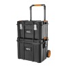 Système de rangement quickstack, servantes complètes 3 modules sur roues