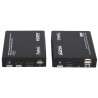 Déport HDMI/KVM/2xUSB2, via IP, Emetteur + Recepteur