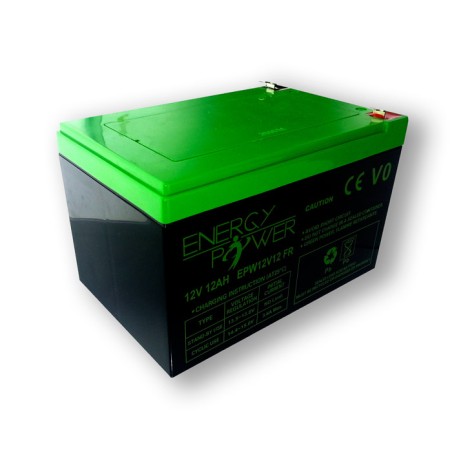 BATTERIE ENERGY POWER UXL LONGUE LIFE 12V 12AH EN BAC V0