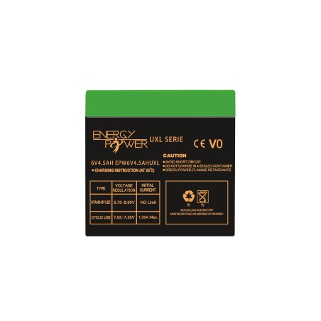 BATTERIE ENERGY POWER UXL LONGUE LIFE 6V 4.5AH EN BAC V0