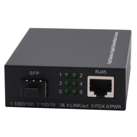 CONVERTISSEUR FIBRE 1000 TX/FX SFP
