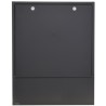 Coffret mural NVR + Onduleur 2 U Noir
