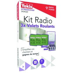 KIT CENTRAL 3 VOLETSROULANTS