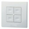 TELECOMMANDE MURALE 4 TOUCHES POWER