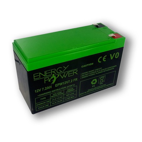 BATTERIE ENERGY POWER UXL 12V 7.2AH EN BAC V0