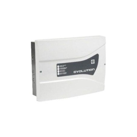 COFFRET ALIMENTATION EVOLUTION 12V 6A C24 + BATTERIE 12Ah