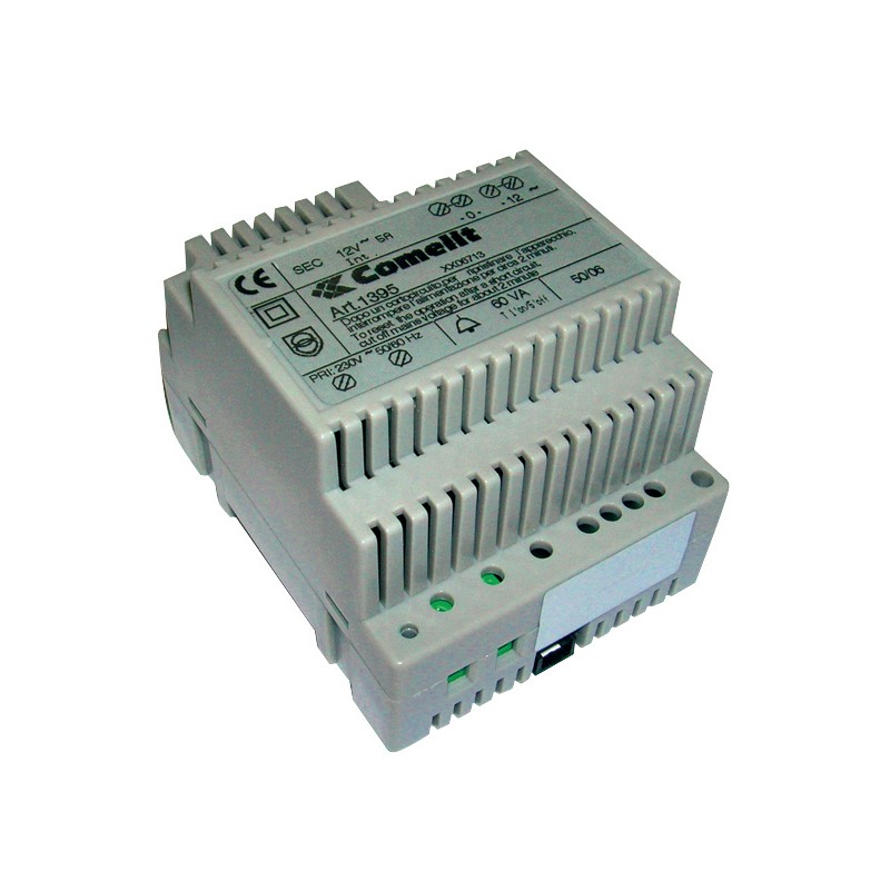 TRANSFO 12VCA – 60 VA– 4 MODULES DIN