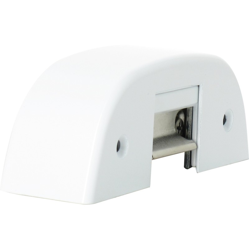 Gâche elect.impulsion 24v blanc p/antipanique