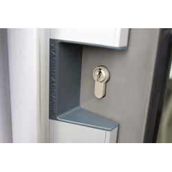 CACHE CYLINDRE EXTENSION BANDEAUX CPREG + DECOUPE RAL7026