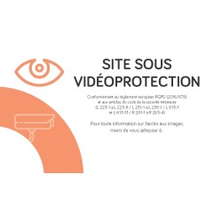 ETIQUETTE VIDEOPROTECTION