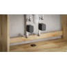VANNE D'ARRET D'EAU RADIO(TAILLE VANNE 1/2'') NOIRE