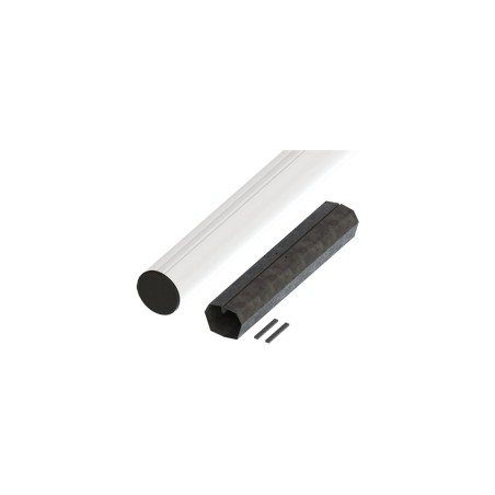 KIT TIGE EN ALUMINIUM DE 2+2 M Ø 60 MM