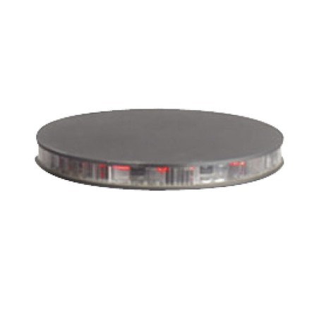 Couvercle lumineux avec led rouge-vert pour totem