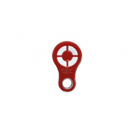 ÉMETTEUR 4 CANAUX, COULEUR ROUGE, XR ROLLING CODE 433 MHZ, RÉSISTANT À L'EAU