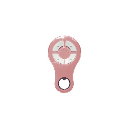 ÉMETTEUR 4 CANAUX, COULEUR ROSE, XR ROLLING CODE 433 MHZ, RÉSISTANT À L'EAU