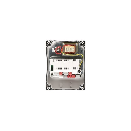 ARMOIRE DE COMMANDE POUR 2 MOTEURS 24V DANS BOX AVEC TRANSFORMATEUR 250 VA