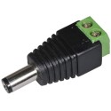 FICHE CC D\'ALIMENTATION BORNIER ET JACK MALE 25V