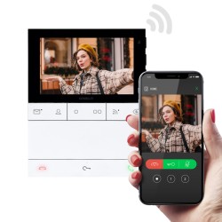 Moniteur vidéo people mains...