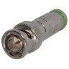 FICHE BNC MALE COMPRESSION POUR CABLE COAXK100V500K