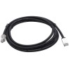 CORDON 5M S/FTP CAT6 TPE INT/EXT