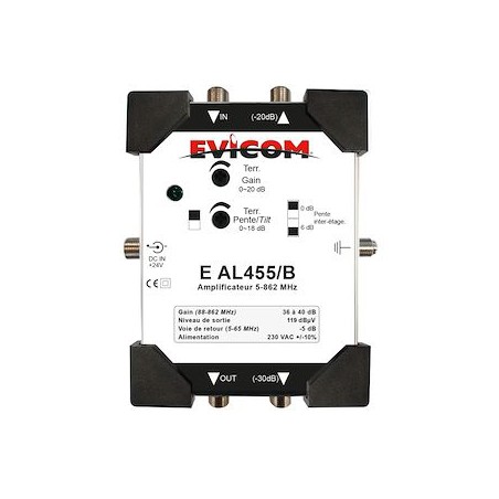 Amplificateur C3 pied de colonne 5 à 862MHz - 30 à 40dB