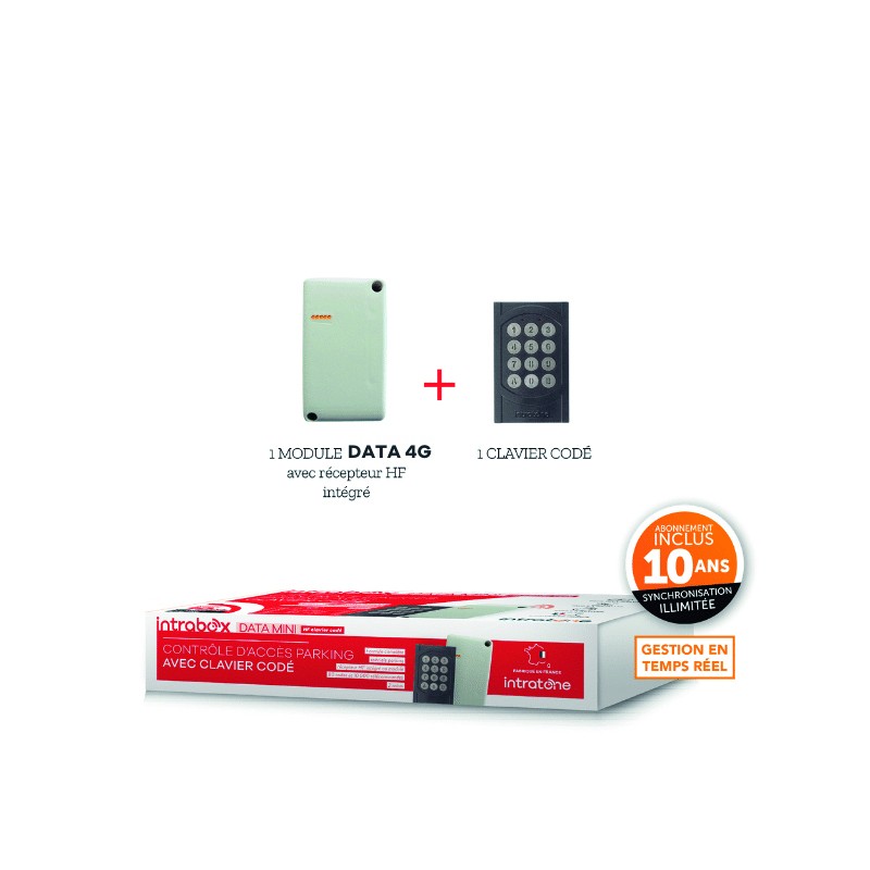 INTRABOX MINI CLAVIER + HF 10 ANS MISE JOUR DATA ILLIMITE