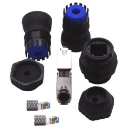 COUPLEUR FIL A FIL CAT6A IP68