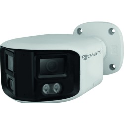 Bullet IP 180° 2x4MP F2.8MM IA CHeKT LED20M/IR30M SD E/S Micro POE/12V