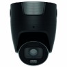 Superior caméra Ext Turret PoE 8Mp HLVF 2,8-12mm P-Iris, WDR, Mic, HP, IA, noir