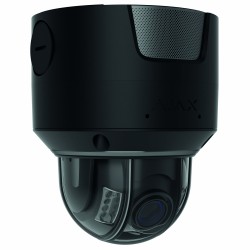 Caméra Ext Dome PoE 5Mp HLVF 2,8-12mm, WDR, Micro, HP, IA, noire