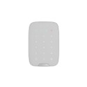 CLAVIER LED + LECTEUR DE BADGES RADIO BIDIRECTIONNEL BLANC