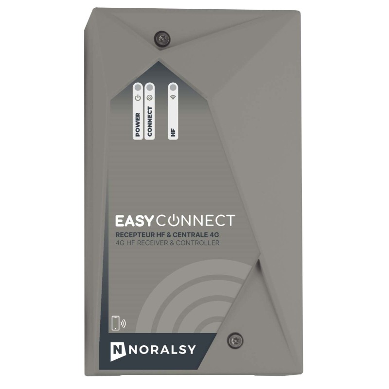 Récepteur HF 4G EASYCONNECT - 2 relais 6000 télécommandes - 10ans de DATA inclus