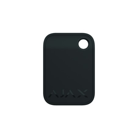 BADGE AU FORMAT PORTE CLE NOIR