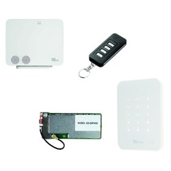 Kit de remplacement Alexor : 1 IQNS, Clavier Tag, IP, Téléco 4bts, carte 433MHz