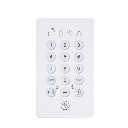 CLAVIER RADIO AVEC LECTEUR DE BADGE + 2 BADGES SHTAG