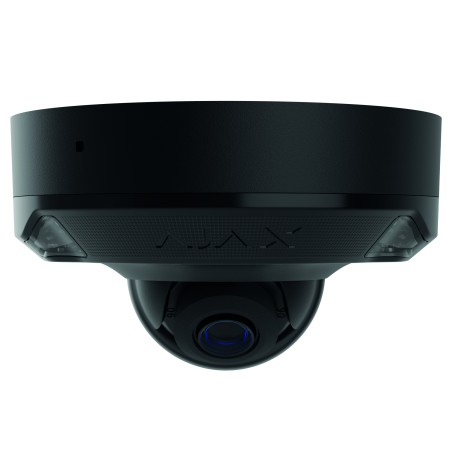 Camera minidome IP, 5Mp, Obj: 4mm, Led IR + Led Blanche 15m, Noir