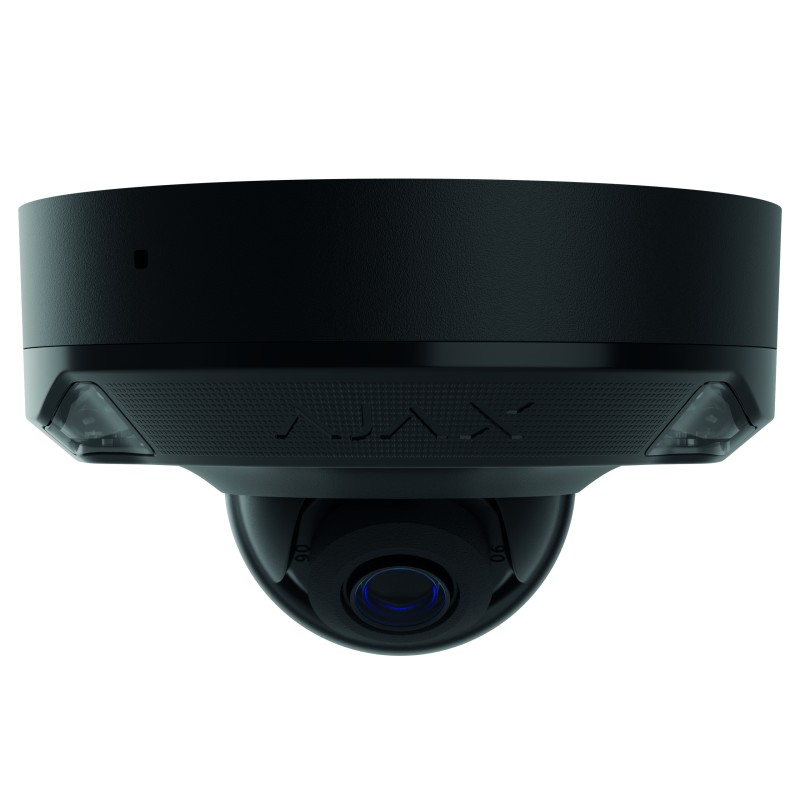 Camera minidome IP, 5Mp, Obj: 2,8mm, Led IR + Led Blanche 15m, Noir