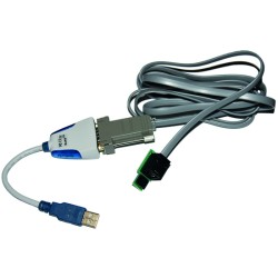 CORDON DE PROGRAMMATION RS232/USB POUR CENTRALES DSC