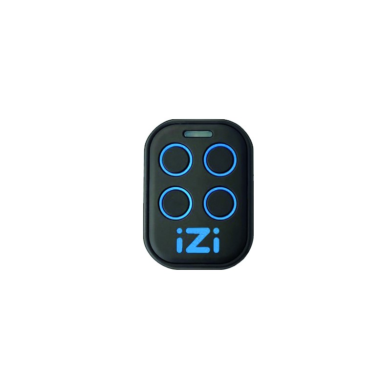 Radiocommande IZI-4 Multimarques copieuse 4 BP de 433.92 Mhz à 868 Mhz