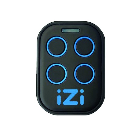 Radiocommande IZI-4 Multimarques copieuse 4 BP de 433.92 Mhz à 868 Mhz